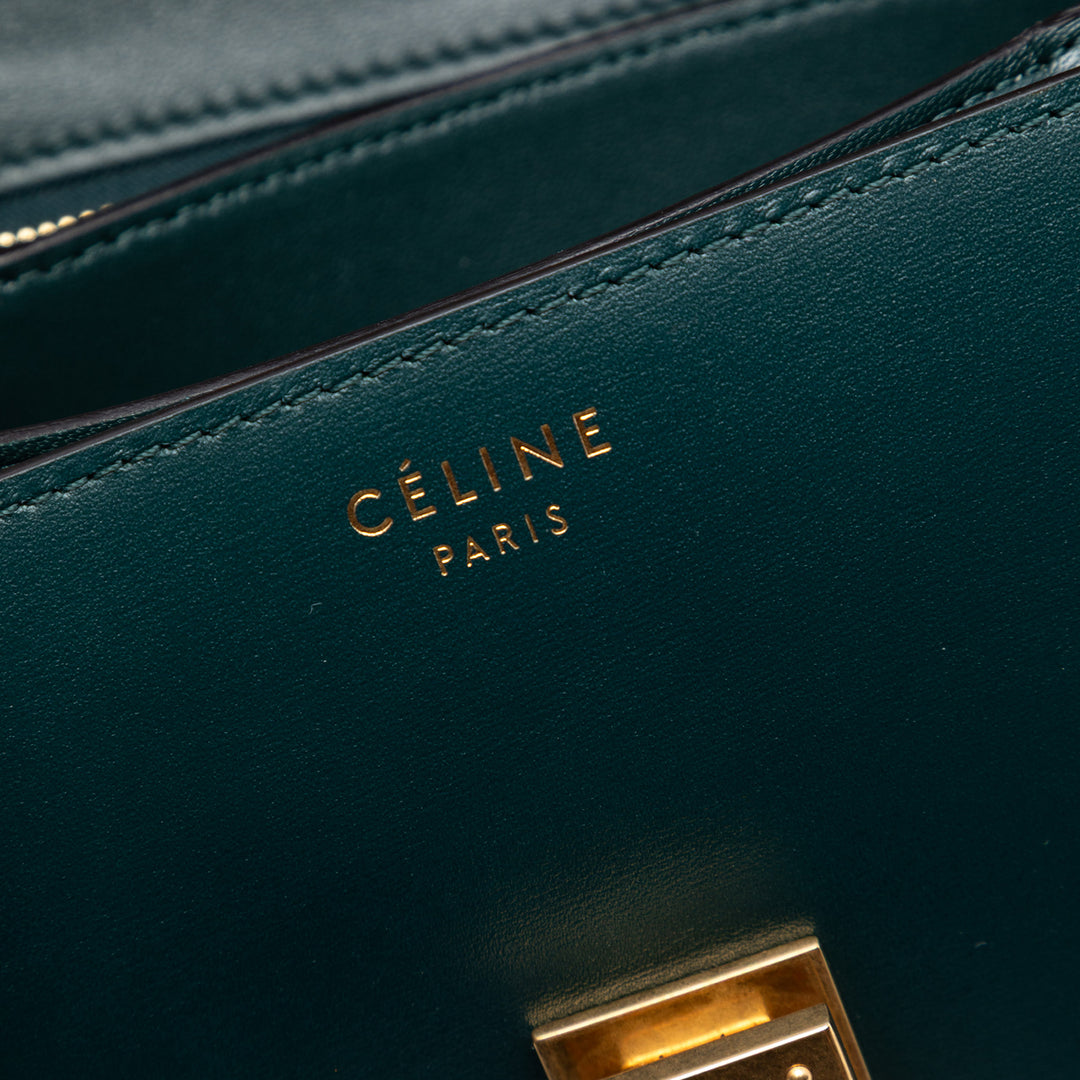 Celine Small Cuir de veau Classic Boîte