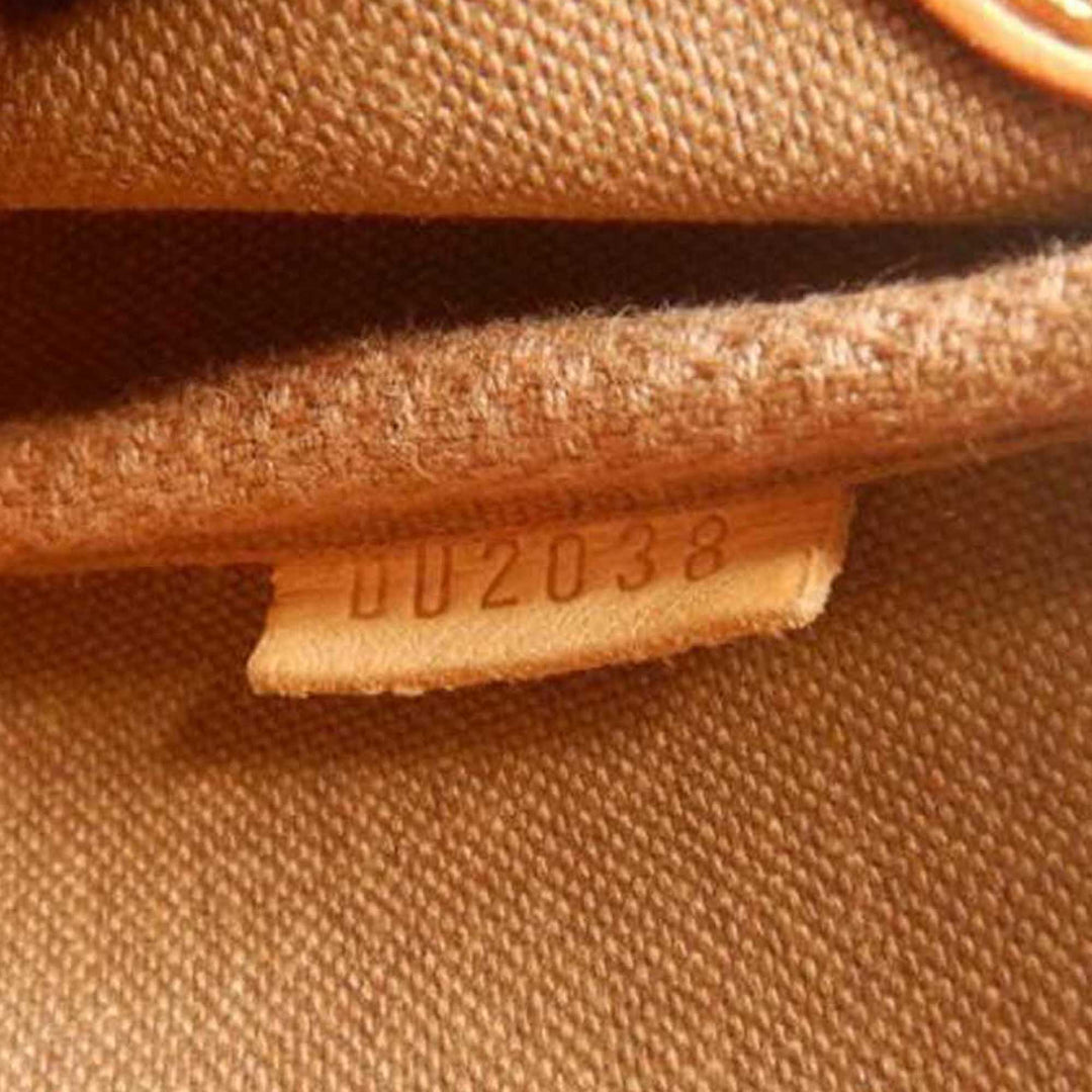 Eva Monogram Marron