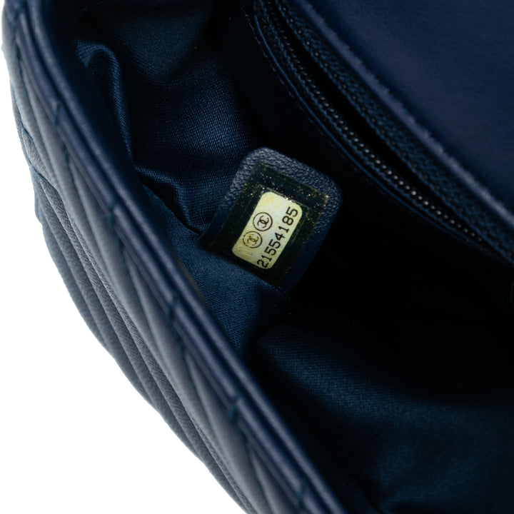 Chanel Small Cuir d’agneau CC Crossing à rabat – GABY PARIS Authentique