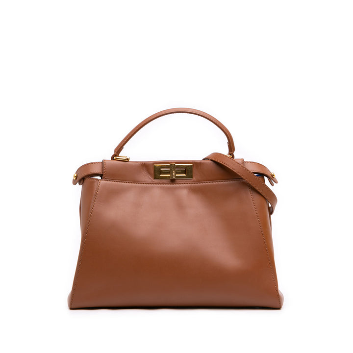 Fendi Medium Cuir de veau Peekaboo Iconic Sac