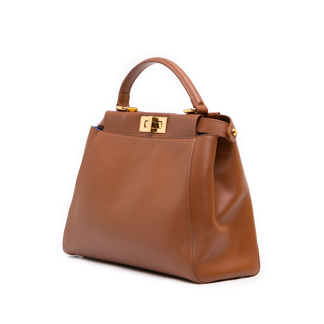 Fendi Medium Cuir de veau Peekaboo Iconic Sac