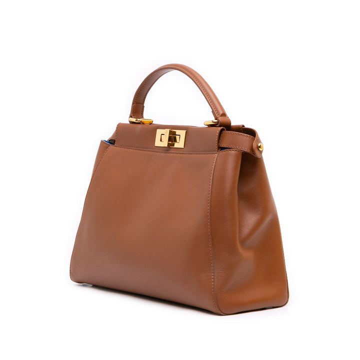 Fendi Medium Cuir de veau Peekaboo Iconic Sac