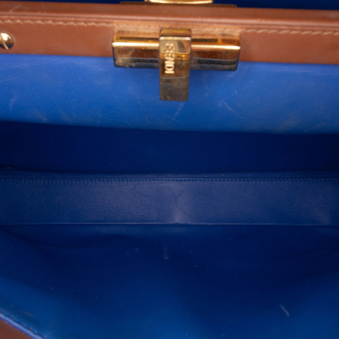Fendi Medium Cuir de veau Peekaboo Iconic Sac