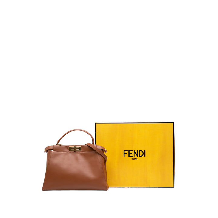 Fendi Medium Cuir de veau Peekaboo Iconic Sac