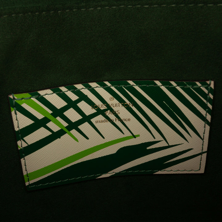 Palm Imprimé Twist MM Monogram Blanc