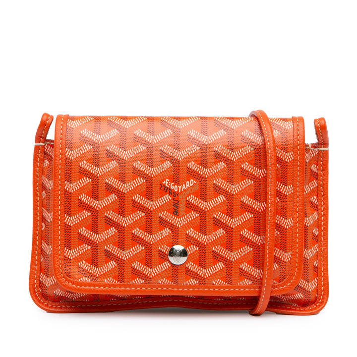 Goyardine Plumet Pocket Wallet Orange - Gaby Paris