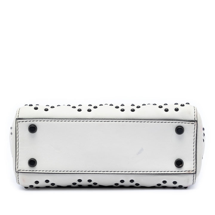 Dior Mini Ultra Matte Cuir de veau Cannage clouté Supple Lady Dior