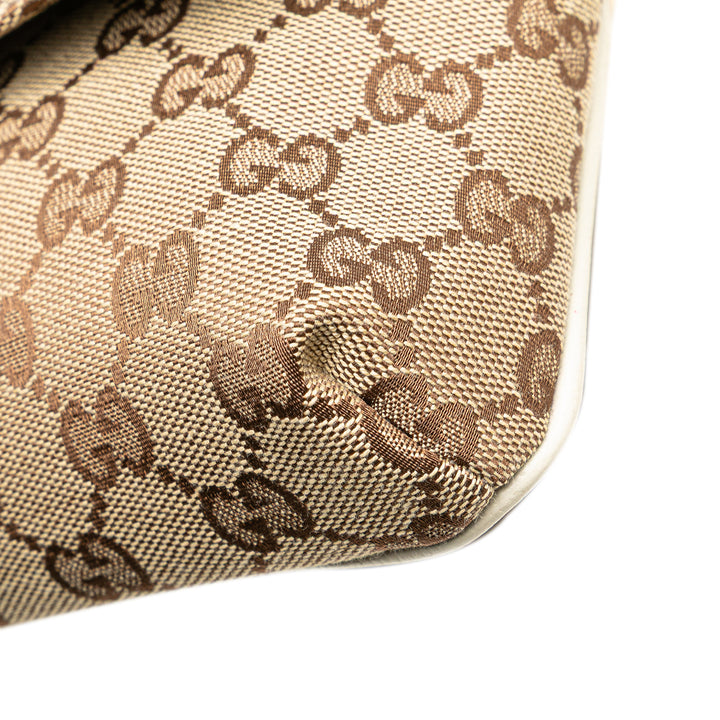 GG Canvas Belt Bag Brown - Gaby Paris