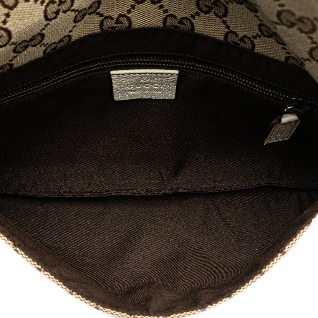 GG Canvas Belt Bag Brown - Gaby Paris