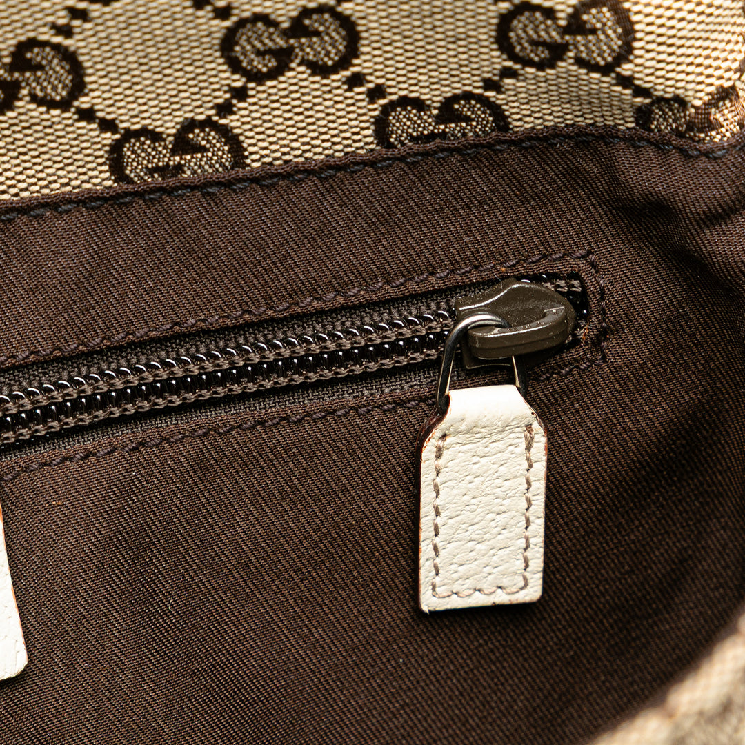 GG Canvas Belt Bag Brown - Gaby Paris