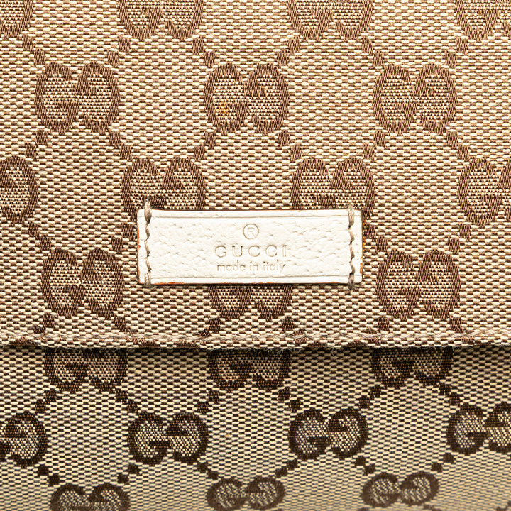 GG Canvas Belt Bag Brown - Gaby Paris