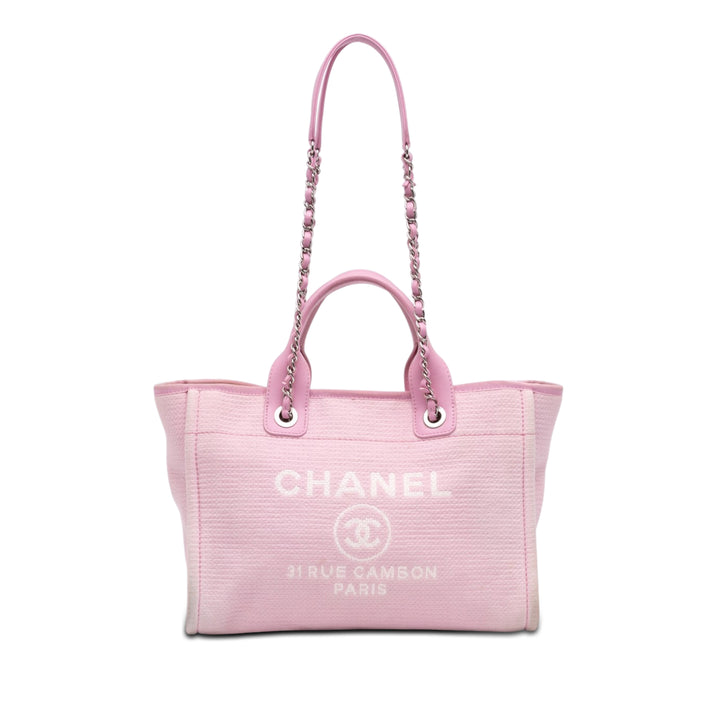 Chanel Small Toile Deauville Cabas