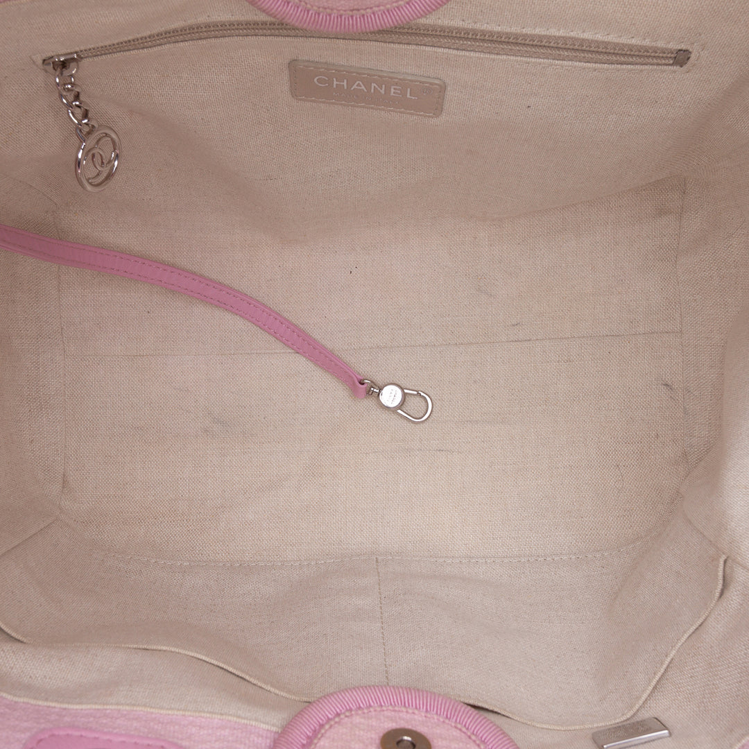 Chanel Small Toile Deauville Cabas
