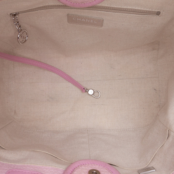Chanel Small Toile Deauville Cabas