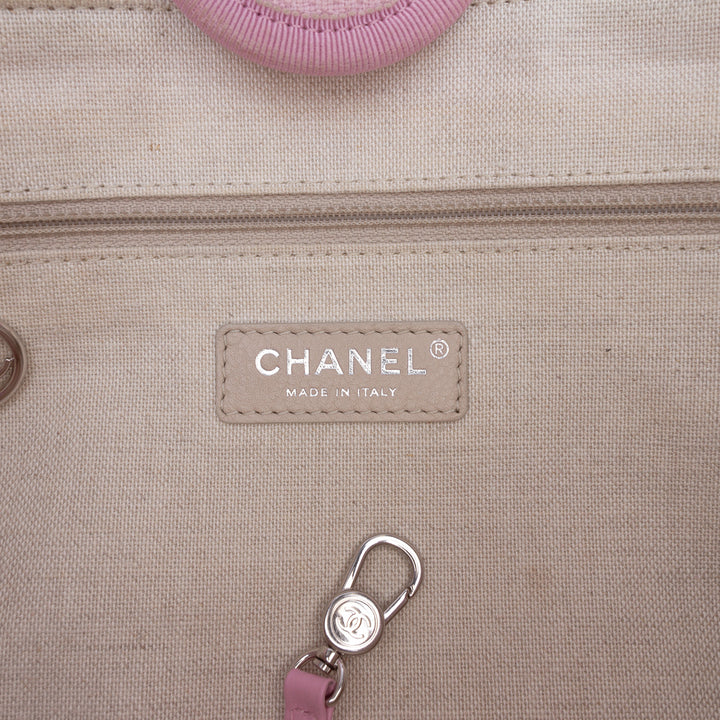 Chanel Small Toile Deauville Cabas