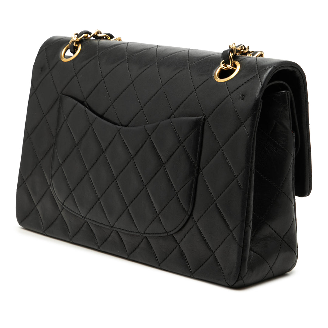 Chanel Medium Classic Cuir d’agneau Double rabat