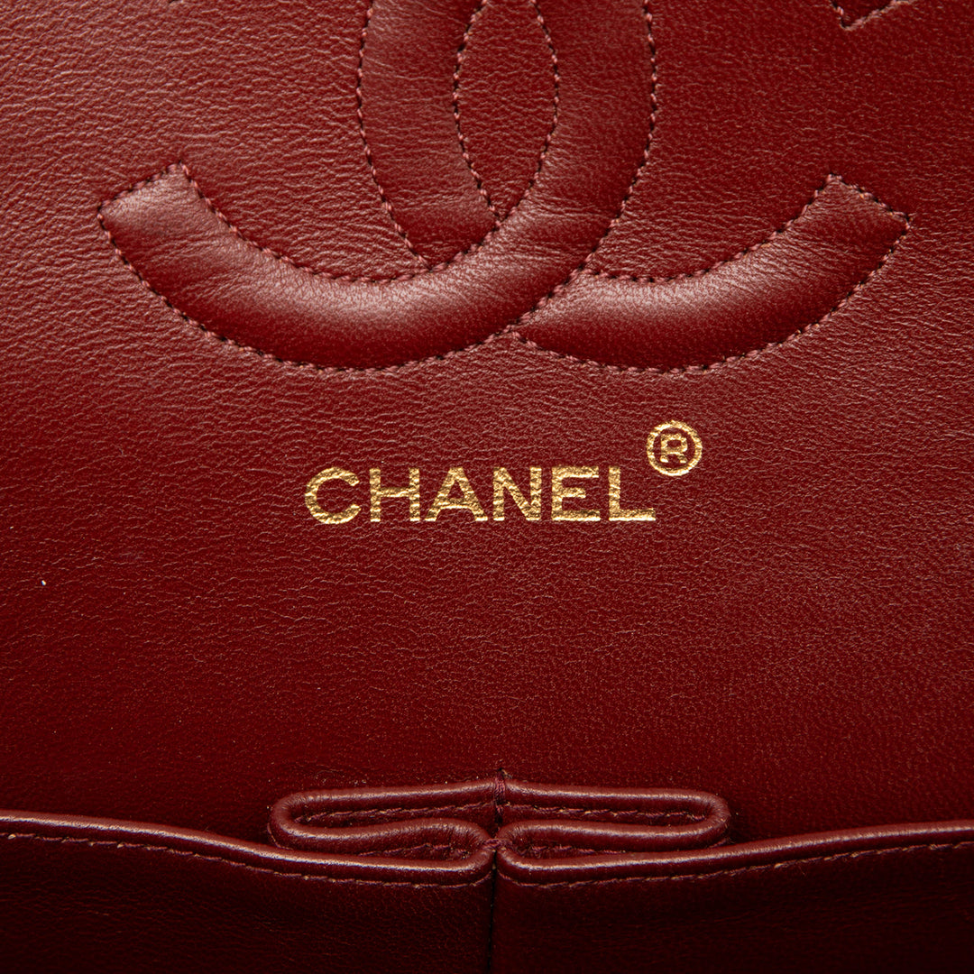 Chanel Medium Classic Cuir d’agneau Double rabat