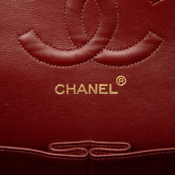 Chanel Medium Classic Cuir d’agneau Double rabat