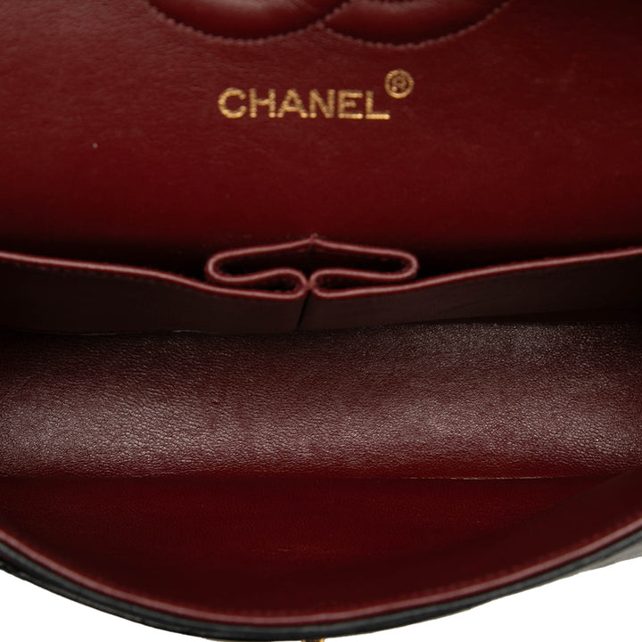 Chanel Medium Classic Cuir d’agneau Double rabat