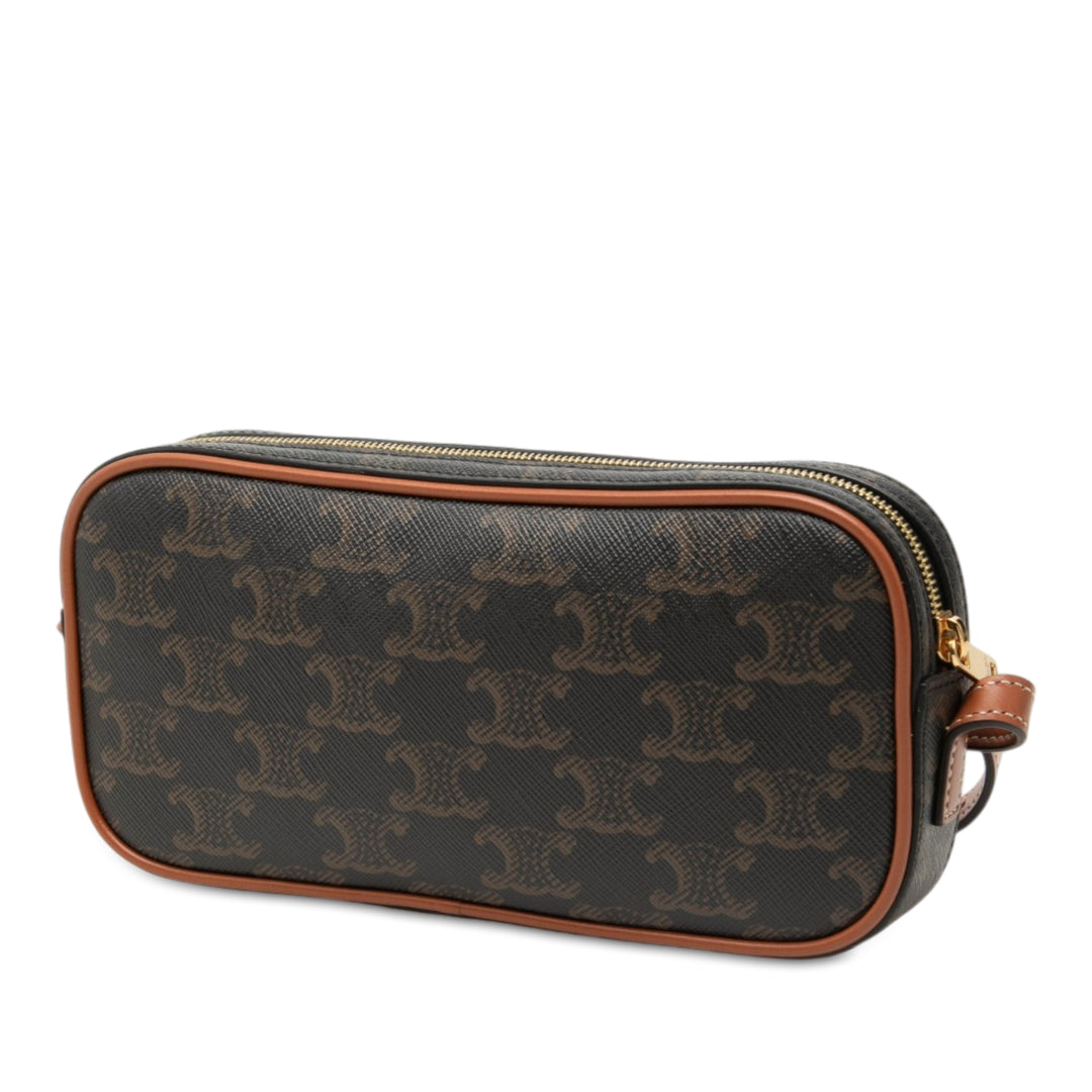 Celine Triomphe Sac caméra Mini Toile enduite
