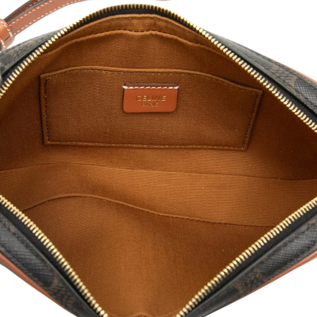Celine Triomphe Sac caméra Mini Toile enduite