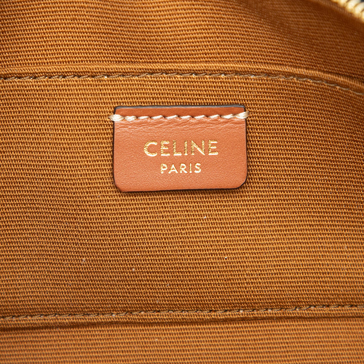 Celine Triomphe Sac caméra Mini Toile enduite