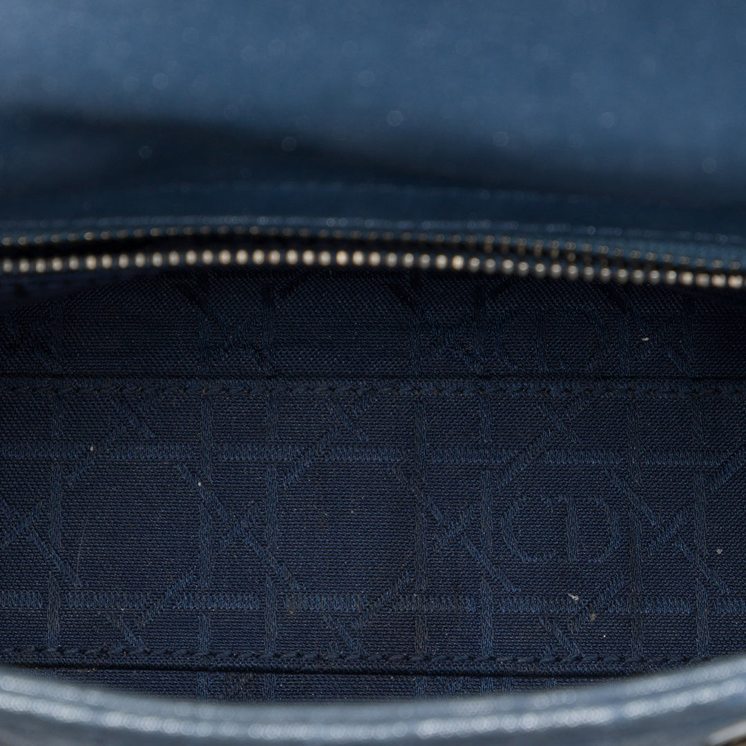 Dior Mini Iridescent Cuir d’agneau Cannage Lady Dior