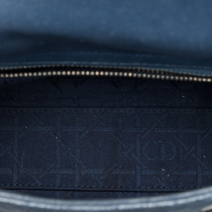 Dior Mini Iridescent Cuir d’agneau Cannage Lady Dior