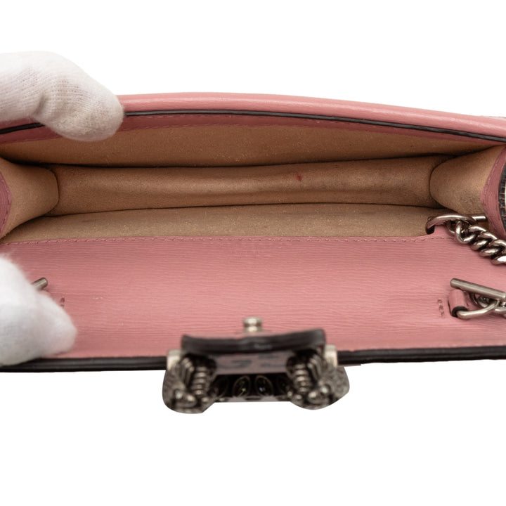 Gucci Mini Textured Cuir Valentines Day Dionysus Sac porté croisé