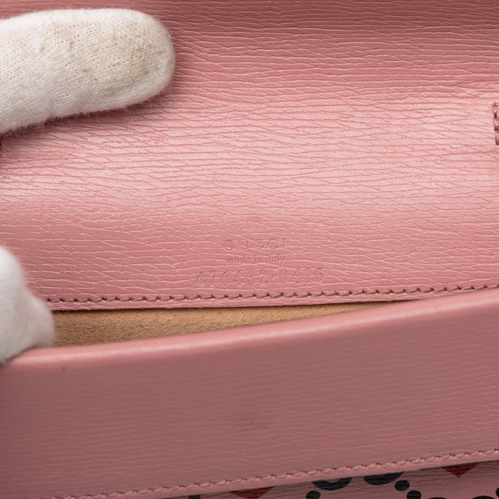 Gucci Mini Textured Cuir Valentines Day Dionysus Sac porté croisé