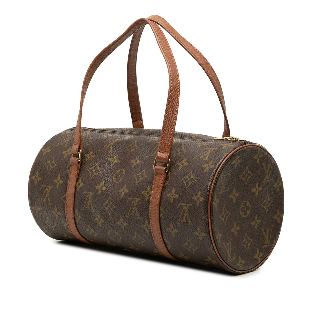 Papillon 30 Monogram Marron