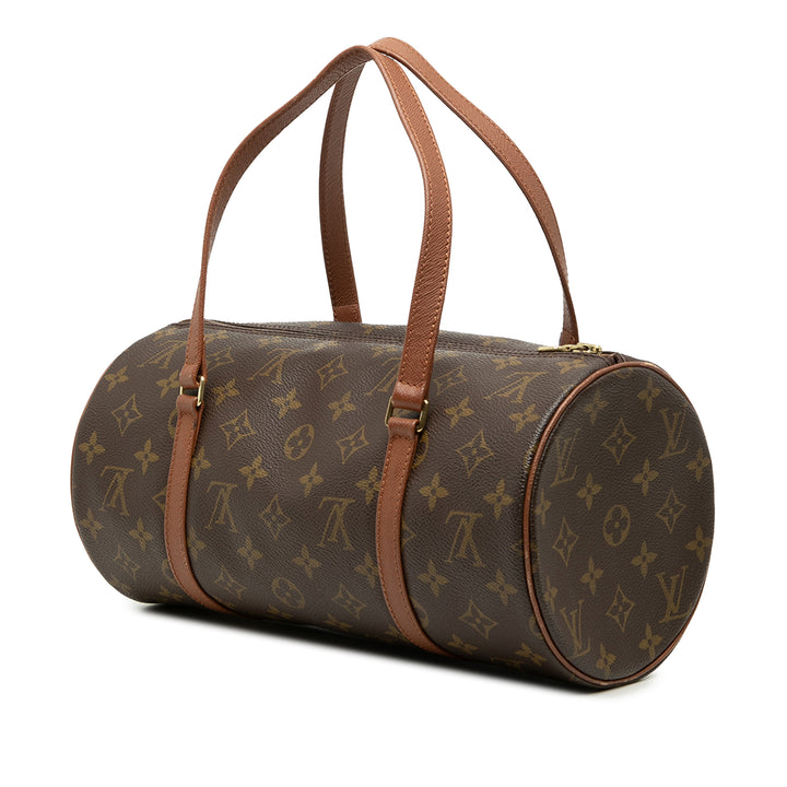 Papillon 30 Monogram Marron