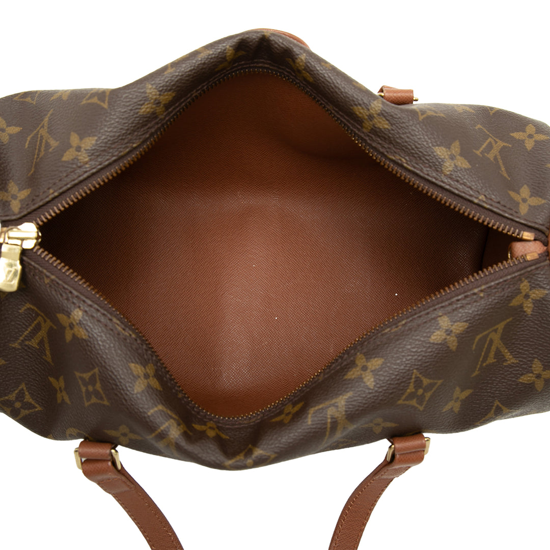 Papillon 30 Monogram Marron
