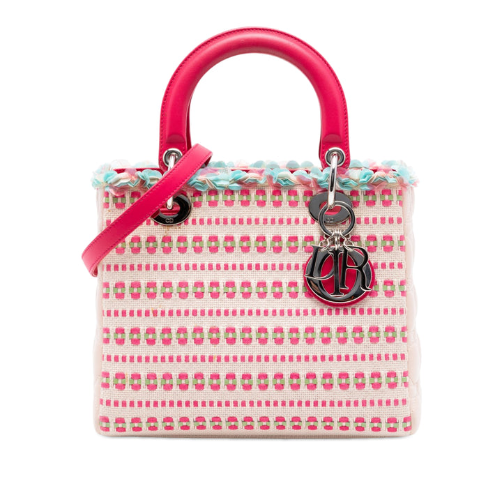 Dior Medium Tweed Sequins Lady Dior