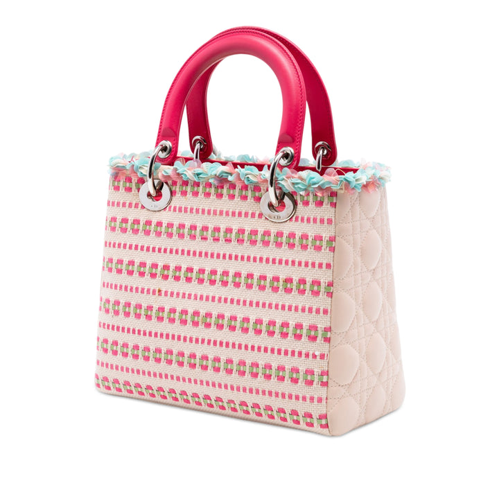 Dior Medium Tweed Sequins Lady Dior