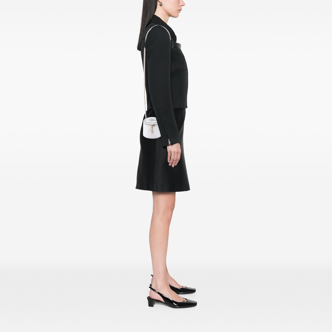 Chanel Matelassé Chaîne et Charm Vanity Cuir d'agneau