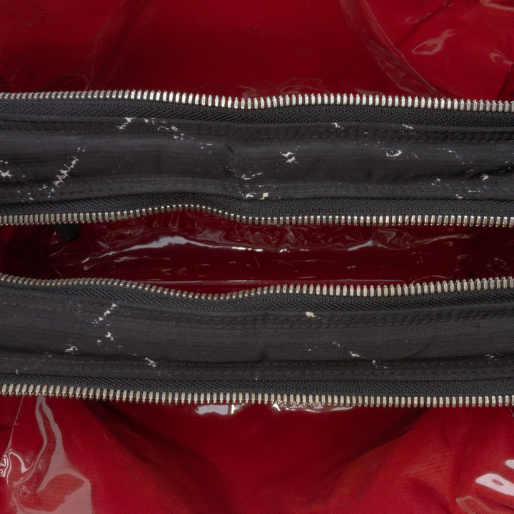 Chanel Old Travel Line Nylon Sac à main Noir – GABY PARIS Authentique