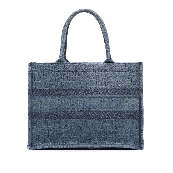 Dior Medium Oblique Jean Book Cabas
