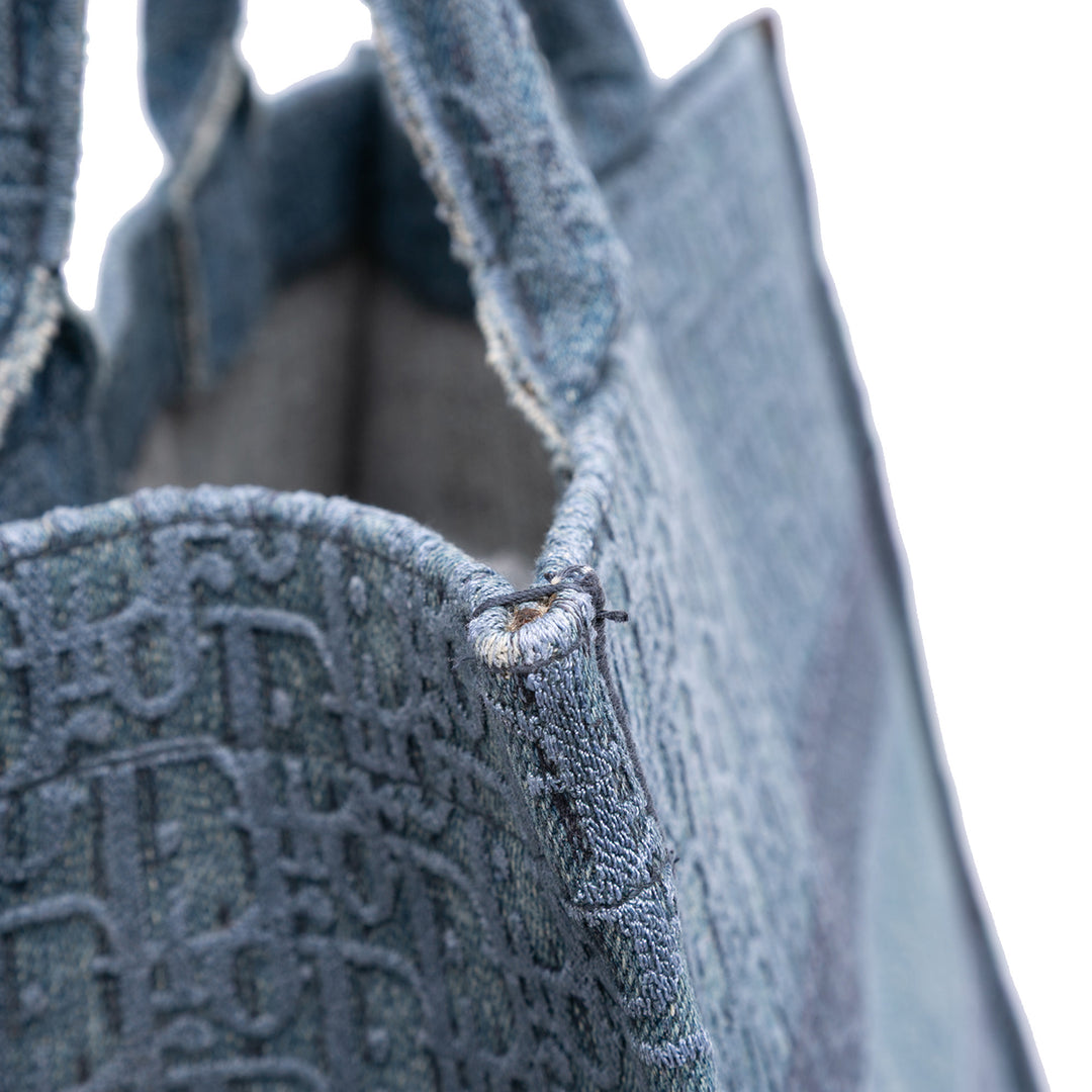 Dior Medium Oblique Jean Book Cabas