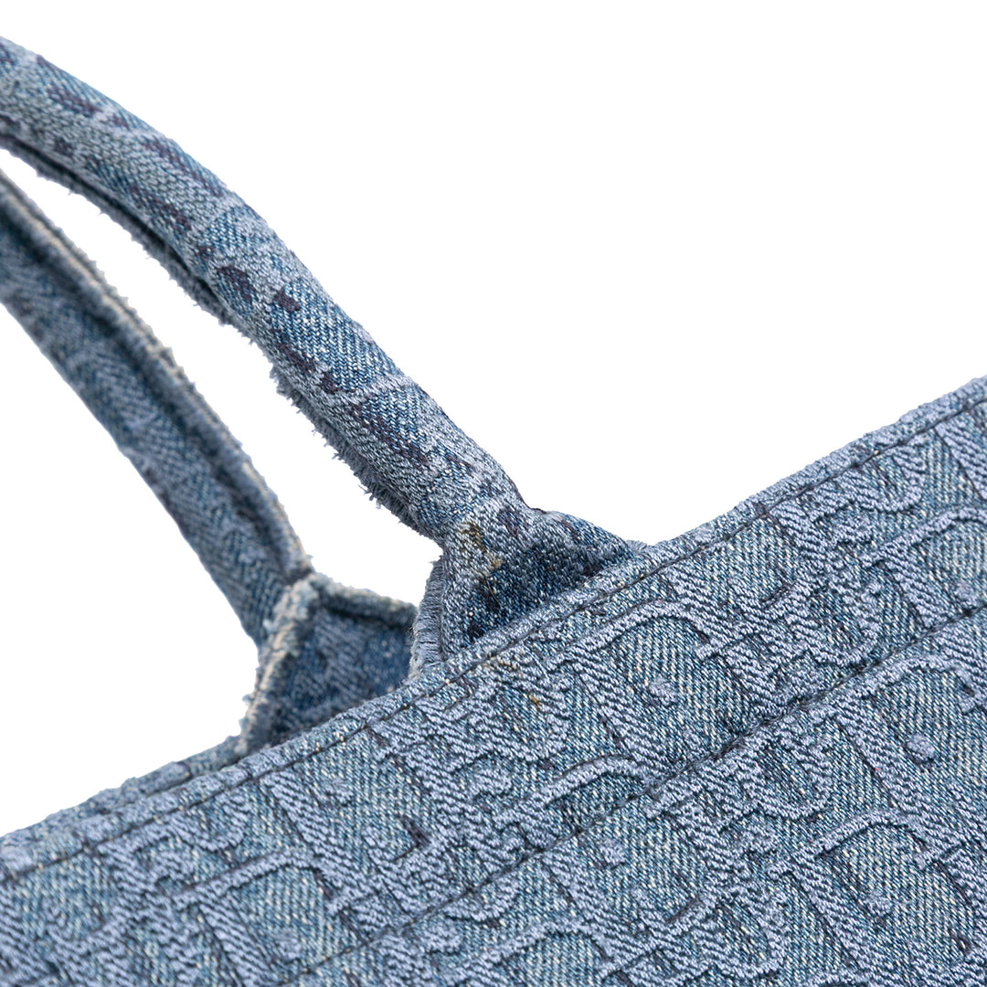 Dior Medium Oblique Jean Book Cabas