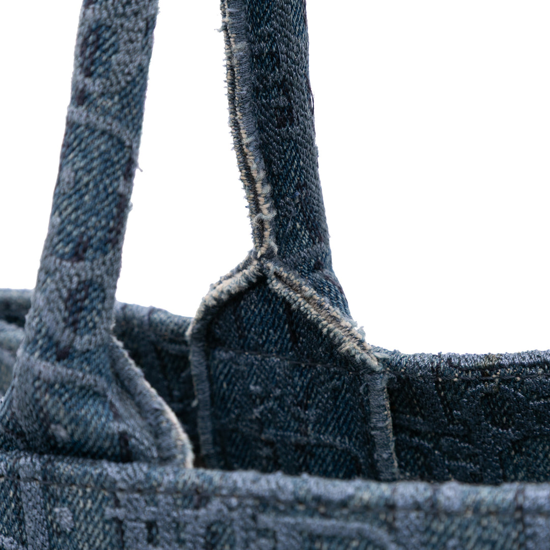 Dior Medium Oblique Jean Book Cabas