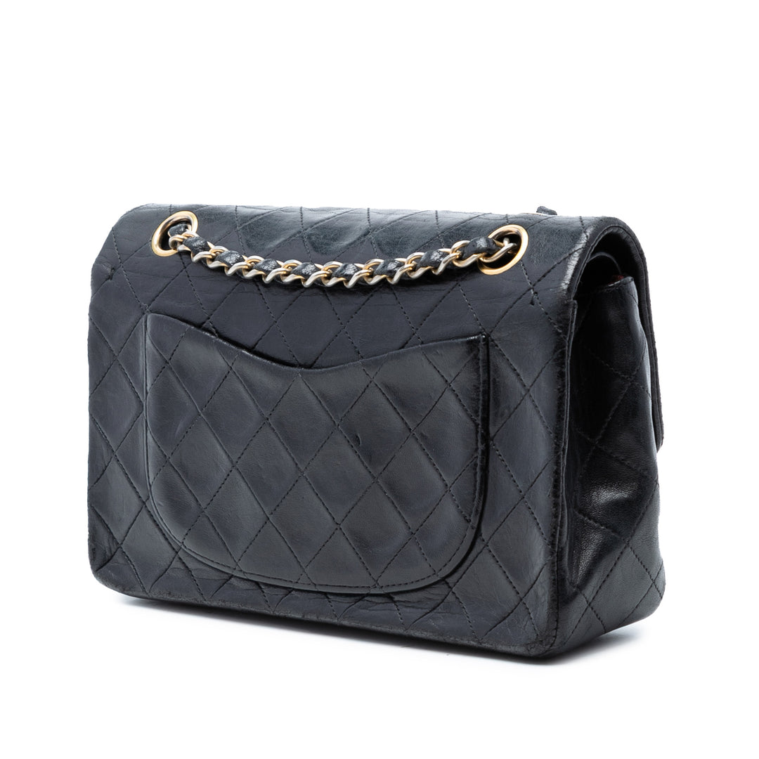 Chanel Small Classic Cuir d’agneau Double rabat