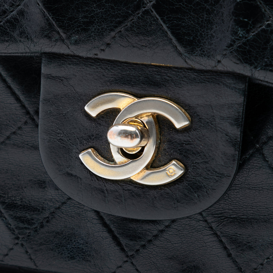 Chanel Small Classic Cuir d’agneau Double rabat