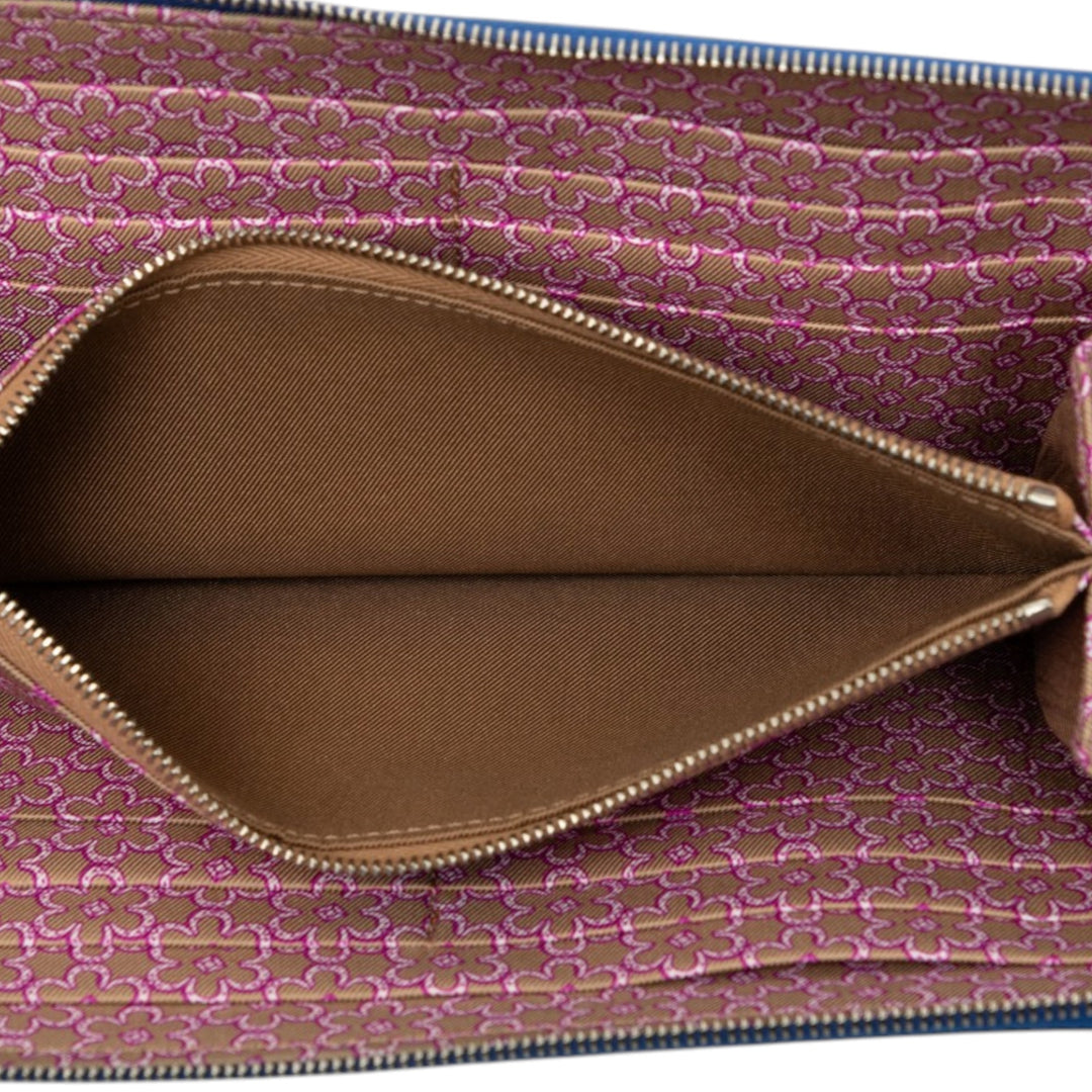 Hermès Epsom Azap Soie In Portefeuille long