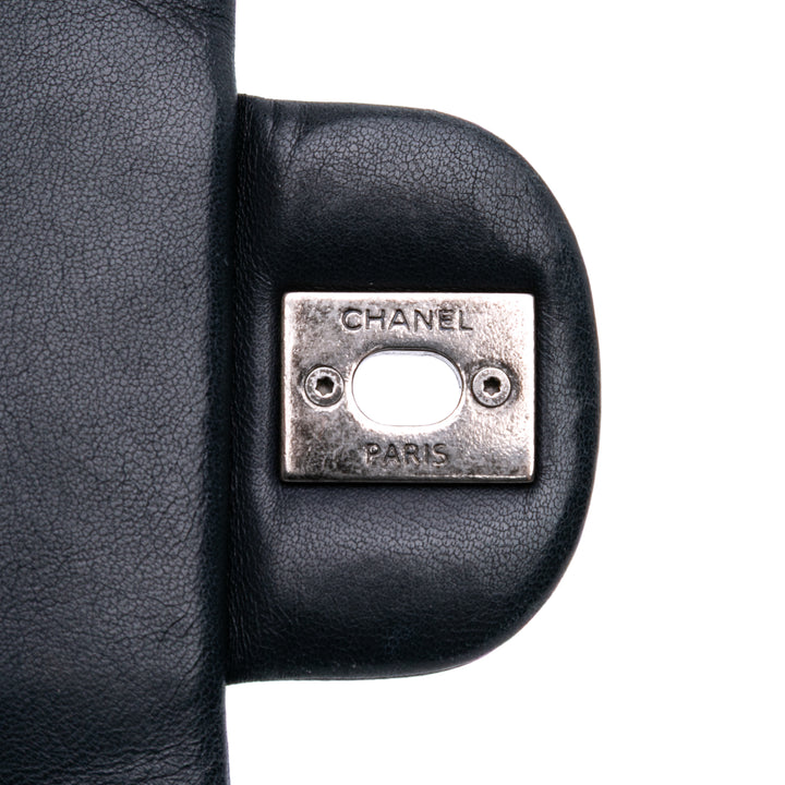 Paris-Salzburg Medium Lambskin Tyrolean Flap Gray - Gaby Paris