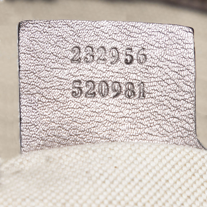 Gucci Large Metallic Guccissima Twins Cabas