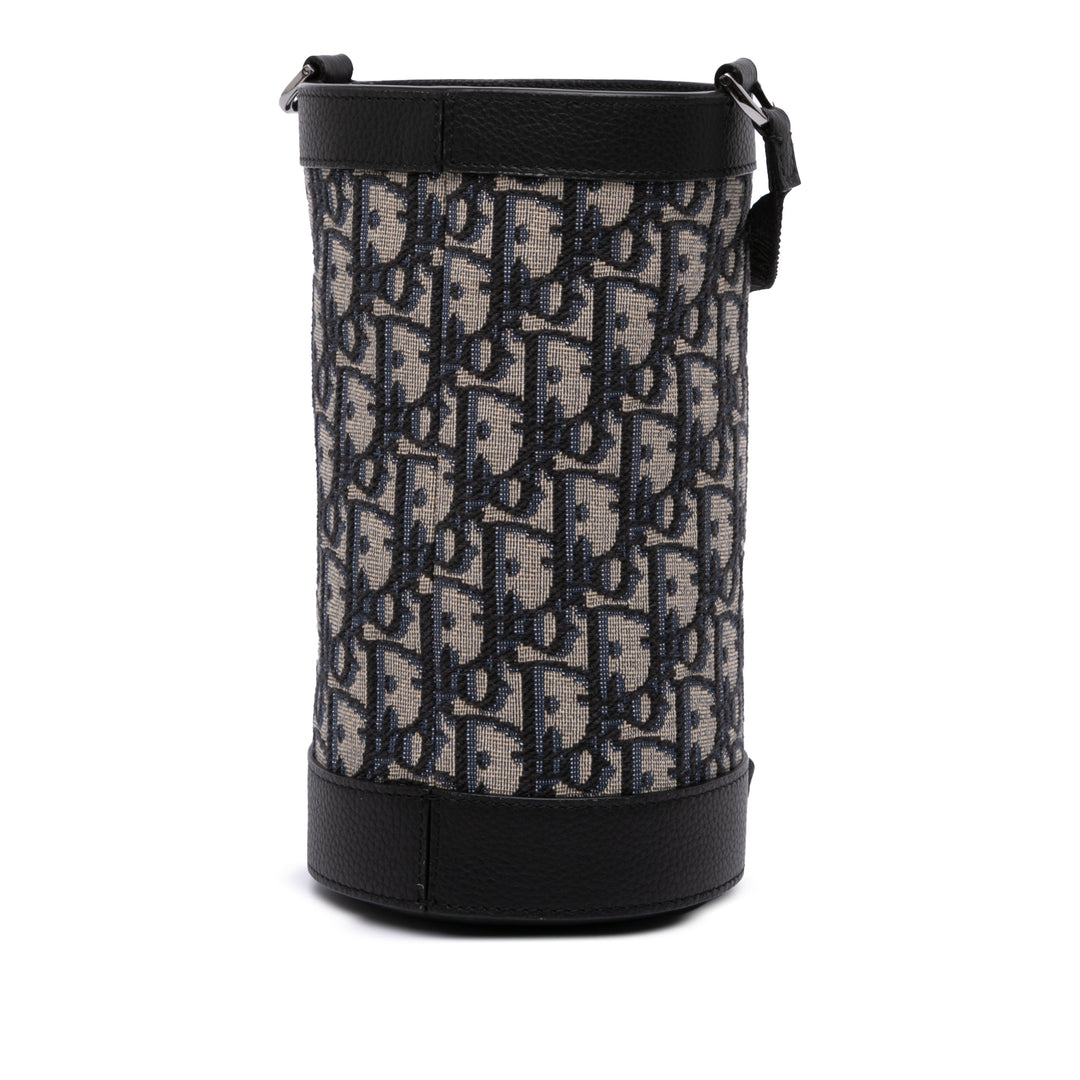 Dior Oblique Toile Thermo Bottle Holder Bleu – GABY PARIS Authentique