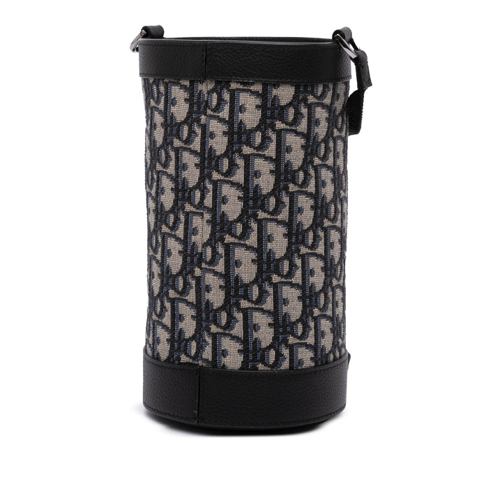 Dior Oblique Toile Thermo Bottle Holder Bleu – GABY PARIS Authentique