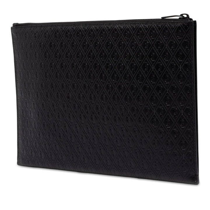 Saint Laurent Allover Tablet Étui Noir – vue 2 – GABY PARIS