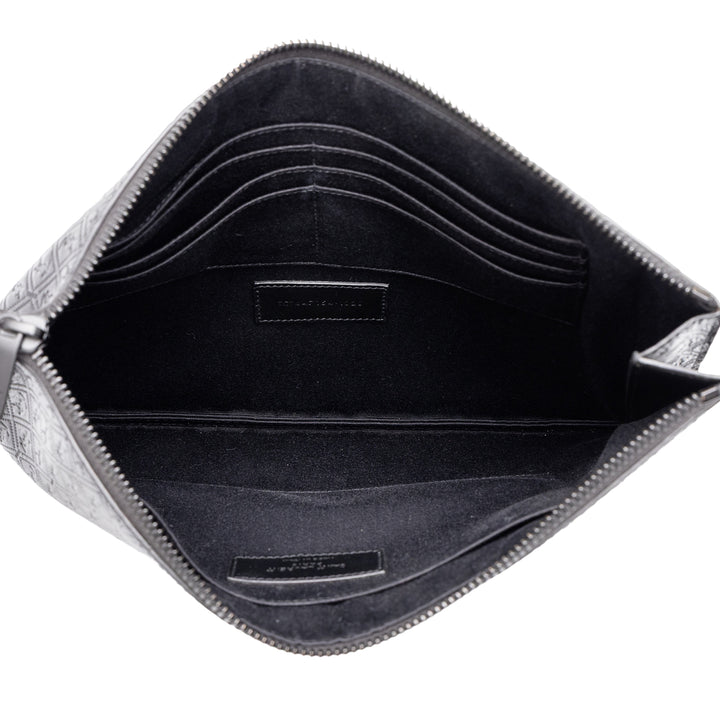 Saint Laurent Allover Tablet Étui Noir – vue 4 – GABY PARIS